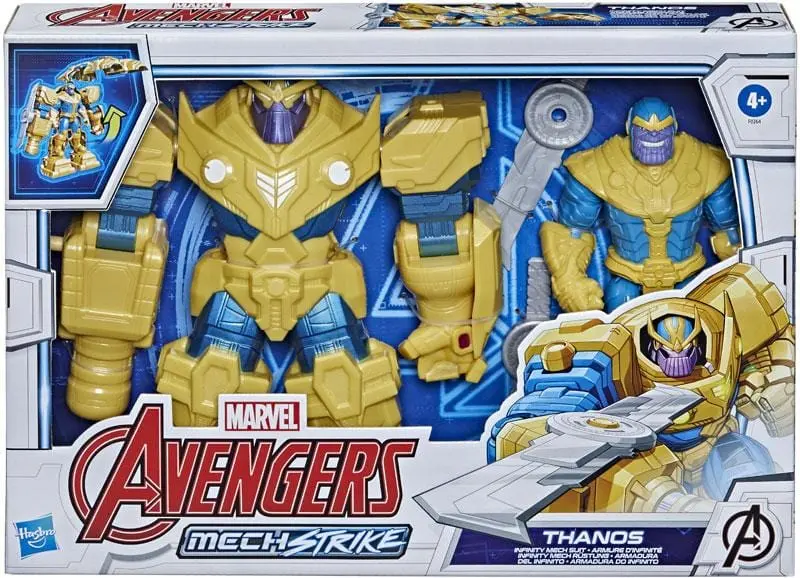 Avengers Mech Strike Personaggio Thanos con Armatura