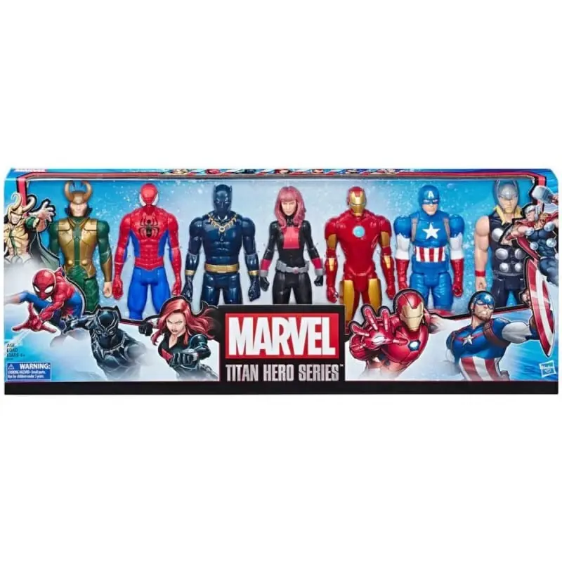 Avengers Titan Heroes set 7 Personaggi da 30 cm