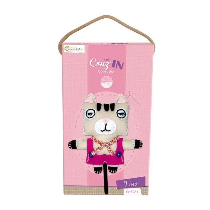 Avenue Mandarine Little Couz’In Tina la Gatta Kit da Cucire