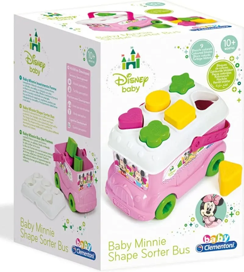 Baby Clementoni Autobus Minnie Mouse 14933