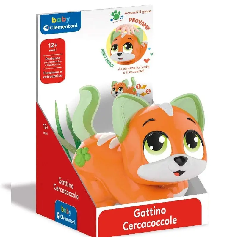 Baby Clementoni Gattino Cercacoccole 17451