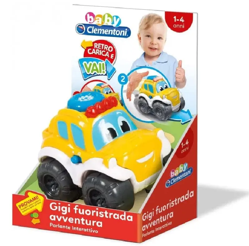Baby Clementoni Gigi Fuoristrada Avventura 17155
