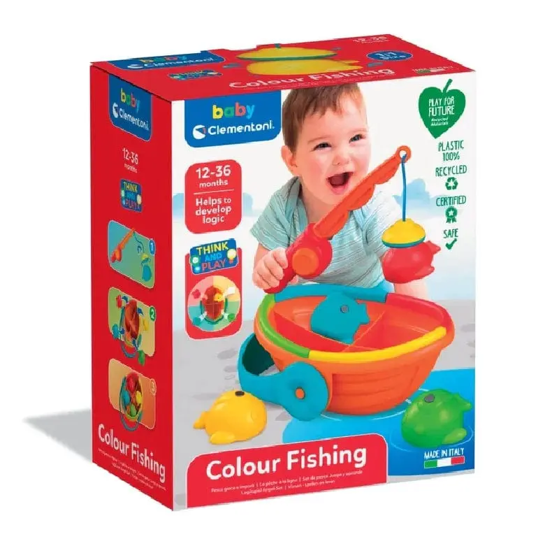 Baby Clementoni Gioco Pesca a Colori 17688