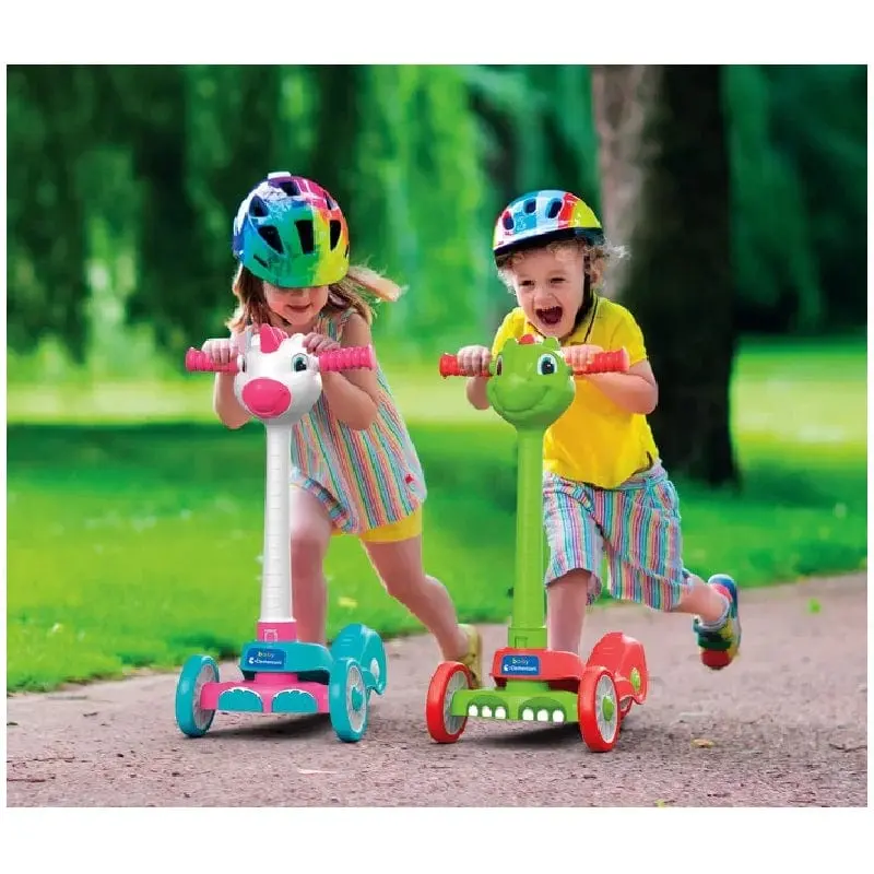 Baby Clementoni Monopattino 3 Ruote Drago e Unicorno