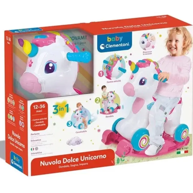 Baby Clementoni Nuvola Dolce Unicorno 17855