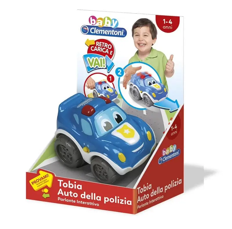 Baby Clementoni Tobia Auto della Polizia 17154