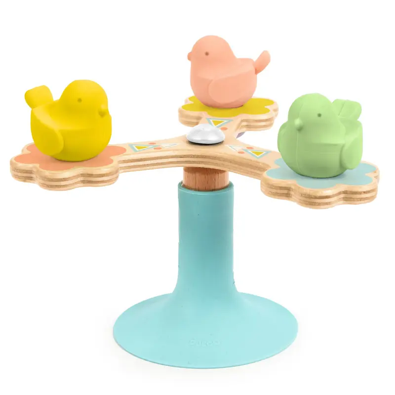 Baby Spini Gioco Rotante in Legno con Ventosa (DJ06146)