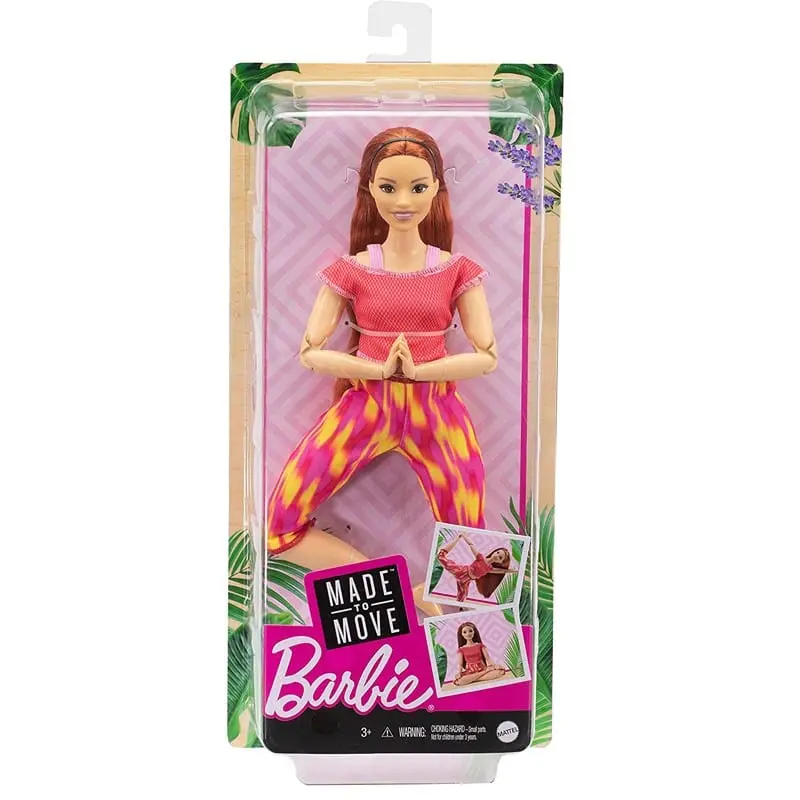 Bambola Barbie Snodata, Barbie Fitness Curvy