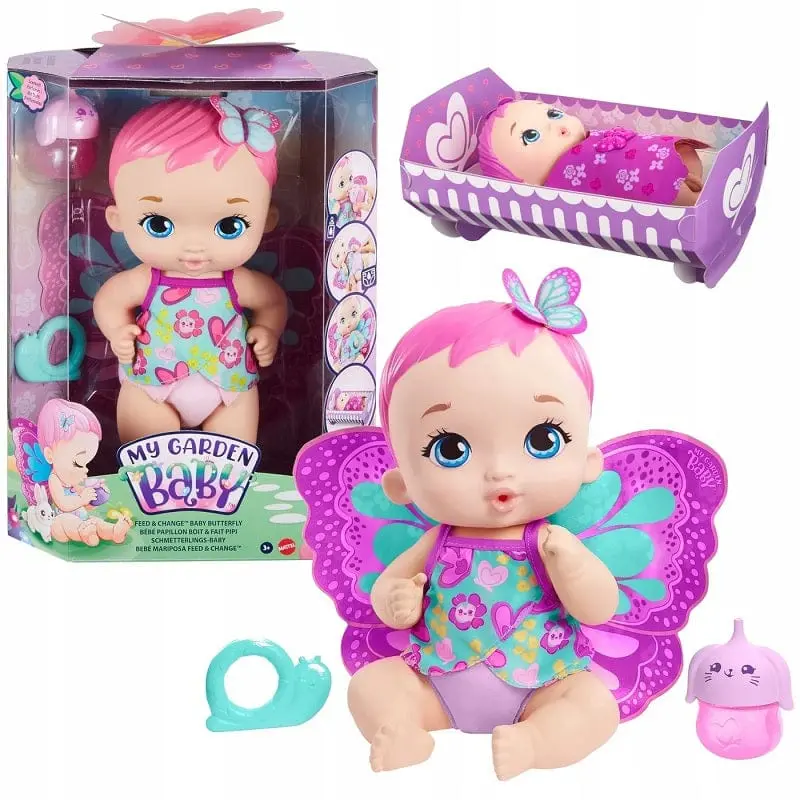 Bambola che Beve e fà Pipì, Bambolotto My Garden Baby