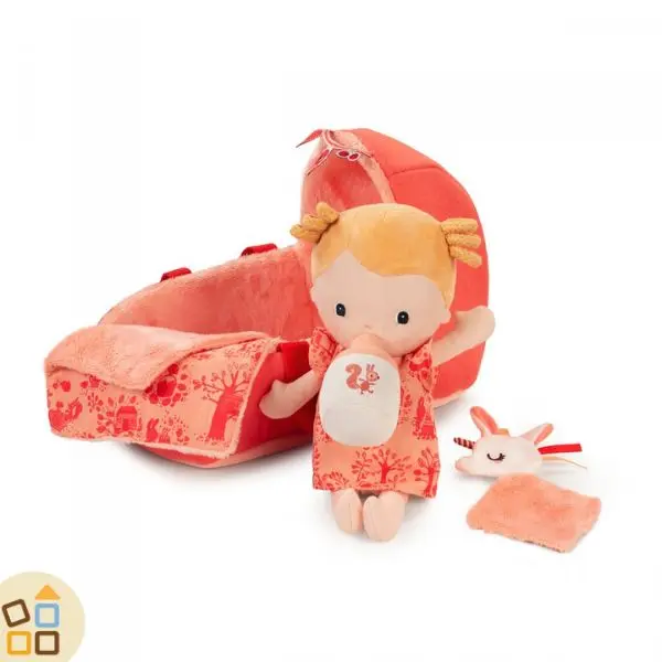BAMBOLA IN STOFFA CON CULLA, LENA