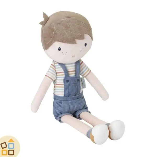 BAMBOLA MORBIDA 35 CM, JIM
