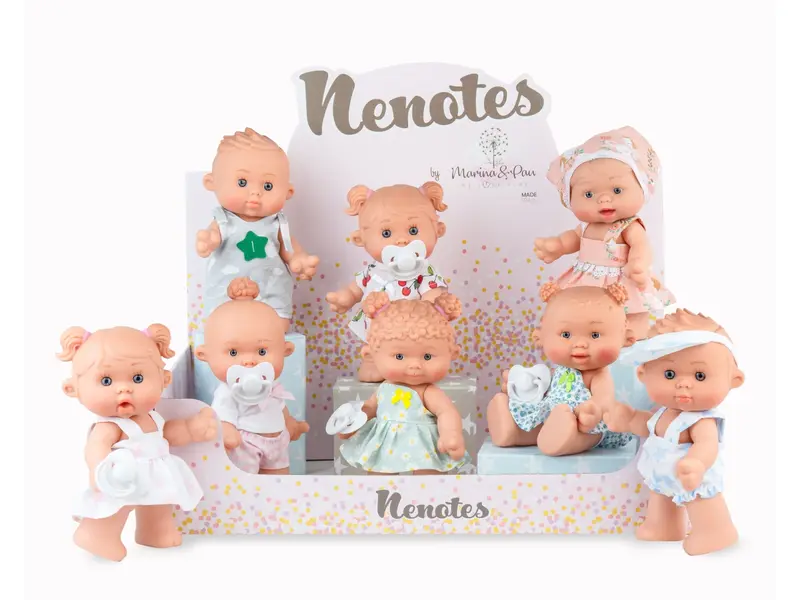Bambola Nenotes Basic Kids 2974 Assortite 21 Cm