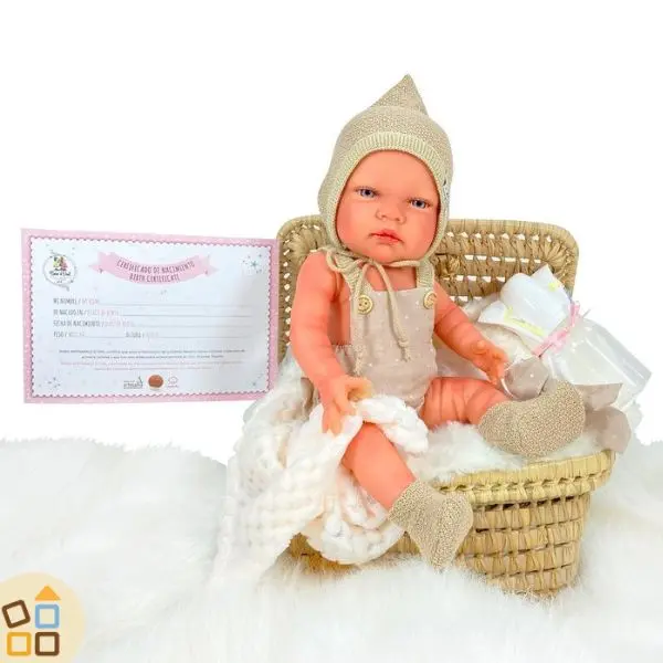 Bambola Neonato adatta Bagnetto 45 cm, Rubi