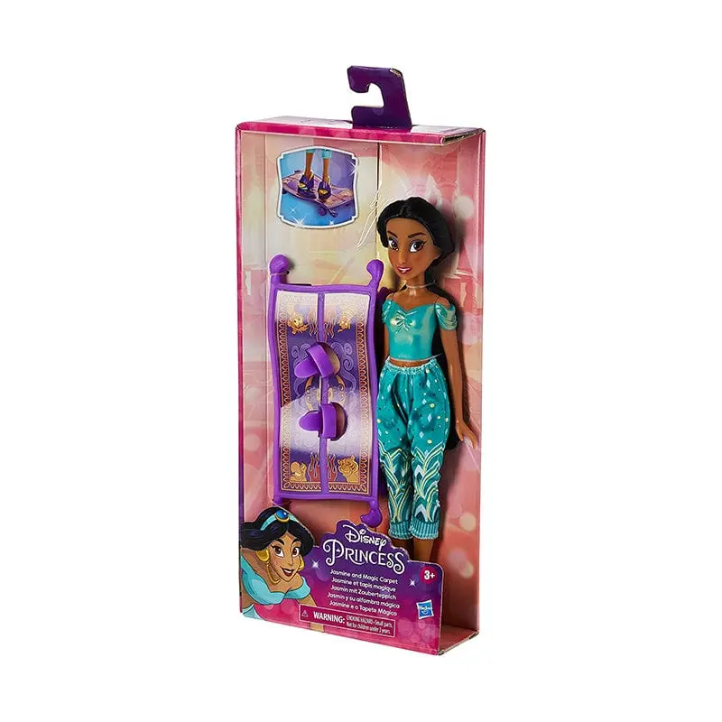 Bambola Principessa Jasmine con Tappeto Volante