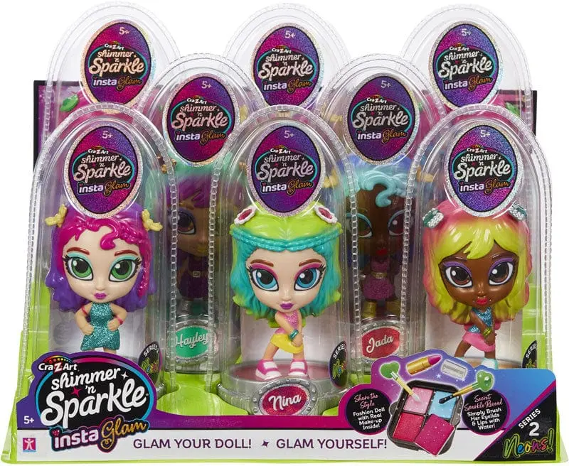 Bambole con Trousse Shimmer n Sparkle Instaglam