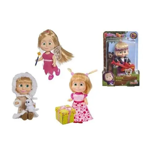Bambole Masha e Orso, Bambola 12cm in Assortimento