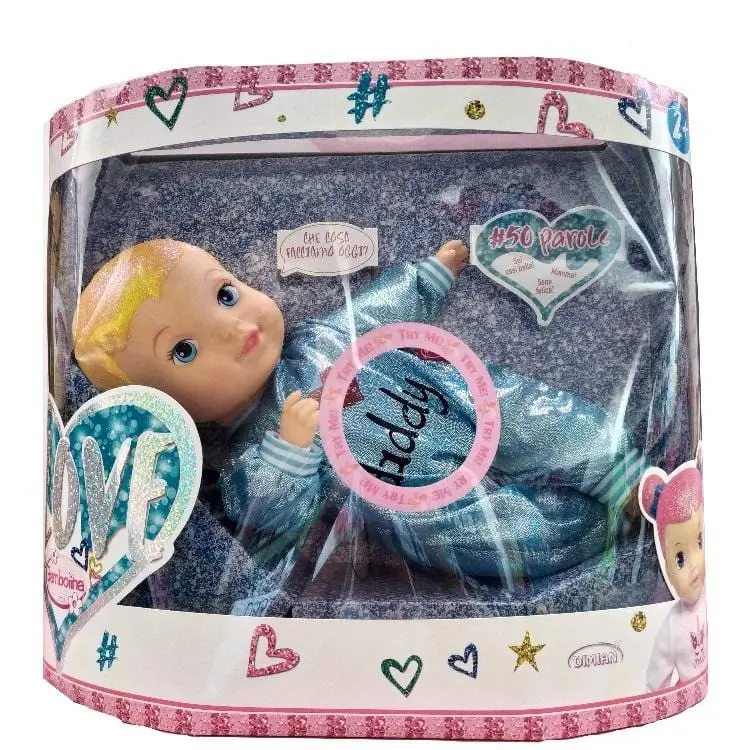 Bambolotto 40 cm Bambola Love | Interattiva 50 Parole