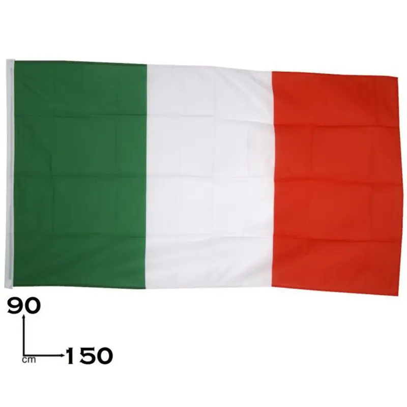 Bandiera Italia 90 x 150 cm con Asola