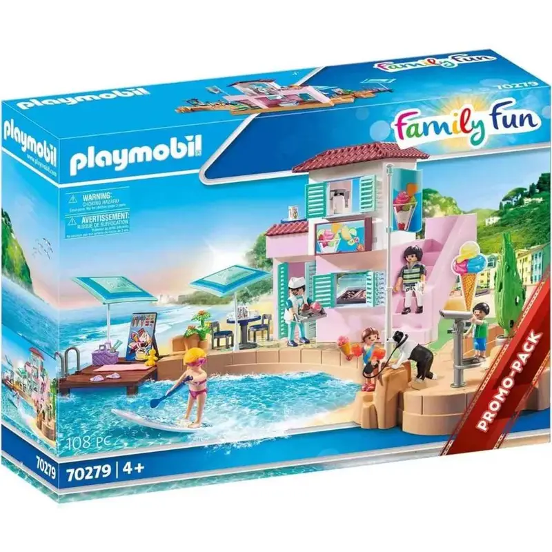 Bar Gelateria del Porto Playmobil Family Fun 70279
