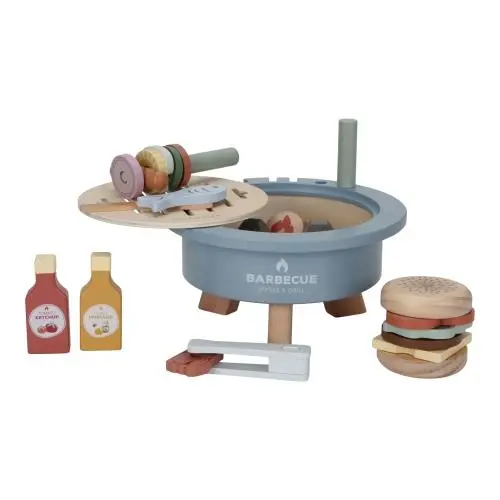 Barbecue Gioco in Legno - Barbecue Set (LD8021)