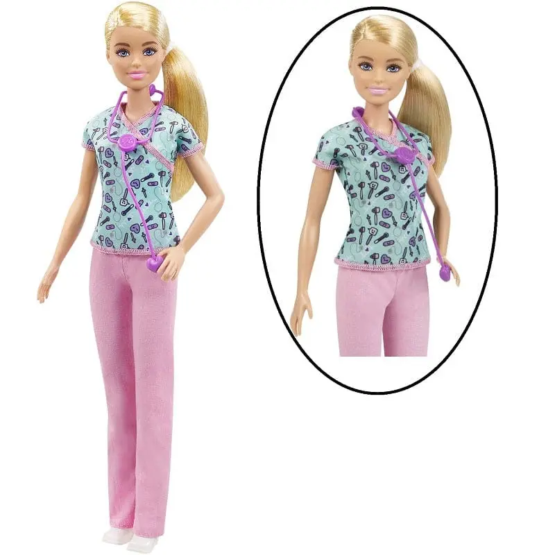 Barbie Bambola Infermiera Bionda