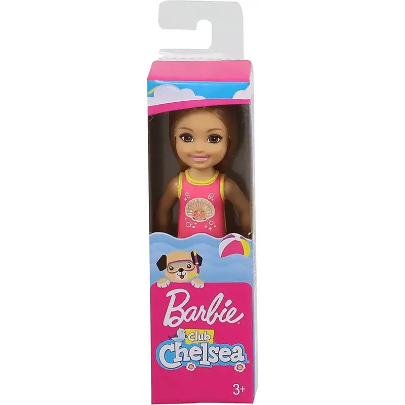 Barbie Chelsea Spiaggia castana