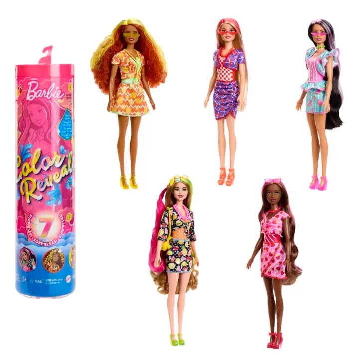 Barbie Color Reveal, Bambola al Profumo di Frutta