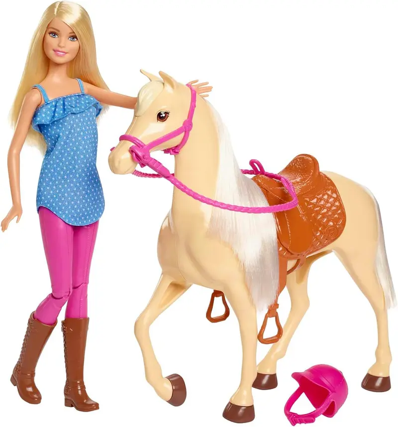 Barbie con Cavallo e accessori