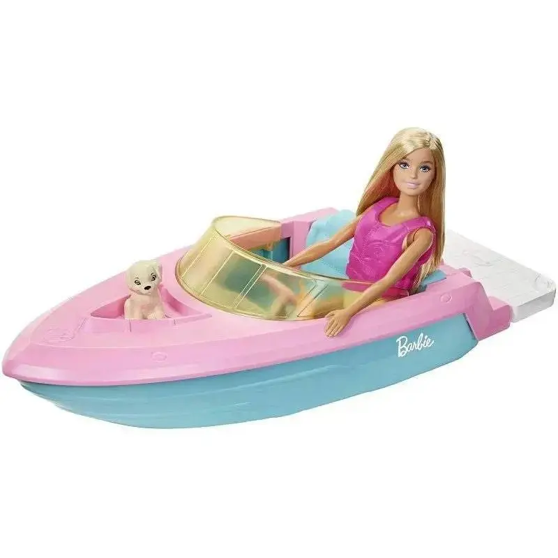 Barbie con Motoscafo Galleggiante