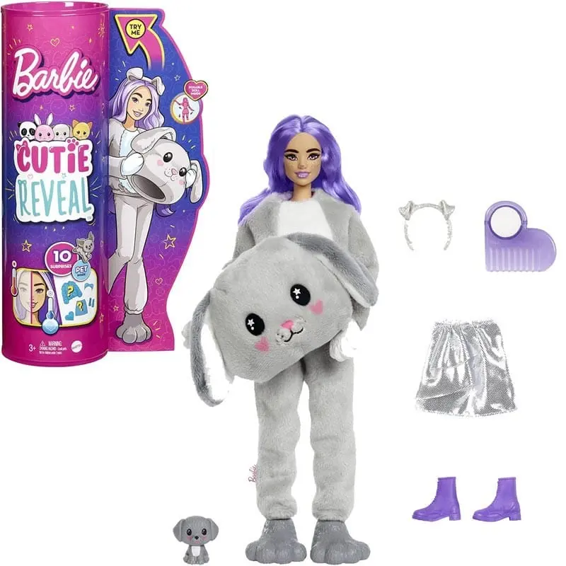Barbie Cutie Reveal, Bambola Cagnolino