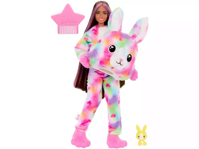 Barbie Cutie Reveal Serie Sogni Colorati - Coniglio (Modello HRK38).