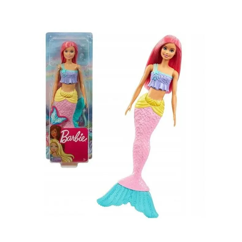 Barbie Dreamtopia Sirena, Bambola con coda snodabile