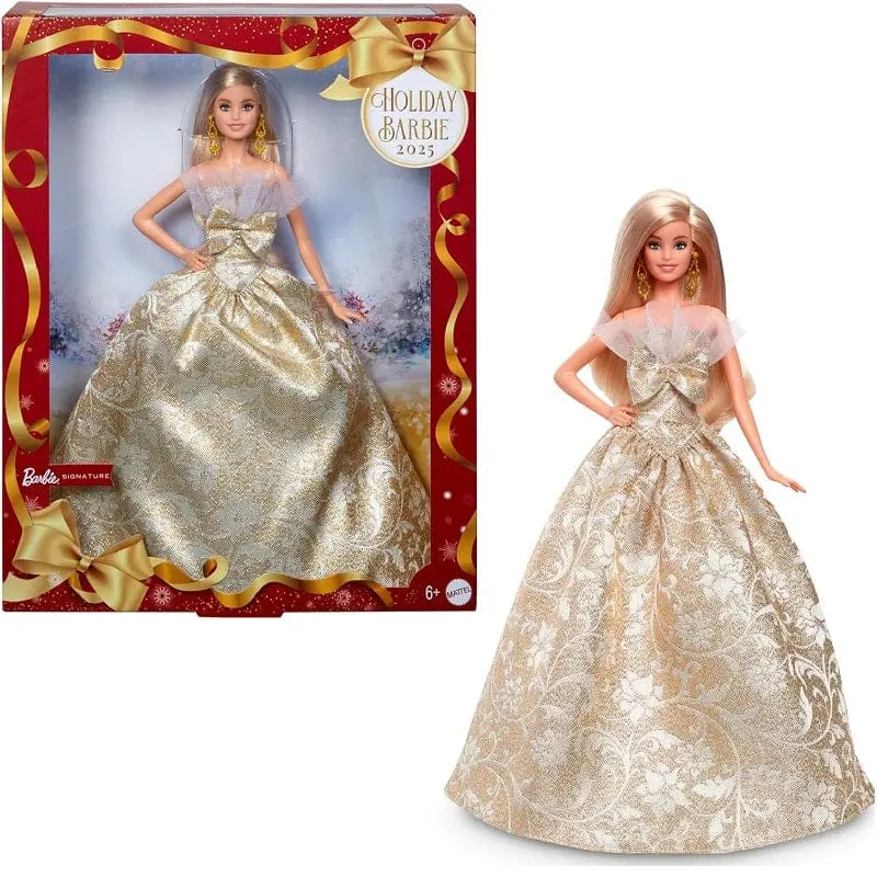 Barbie Magia delle Feste, Bambola Signature 2025 Holiday