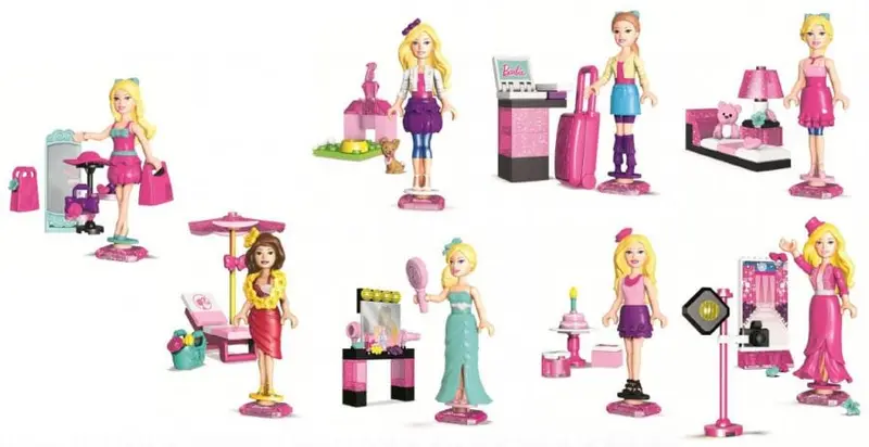 Barbie Mega Bloks Bambolina e Accessori