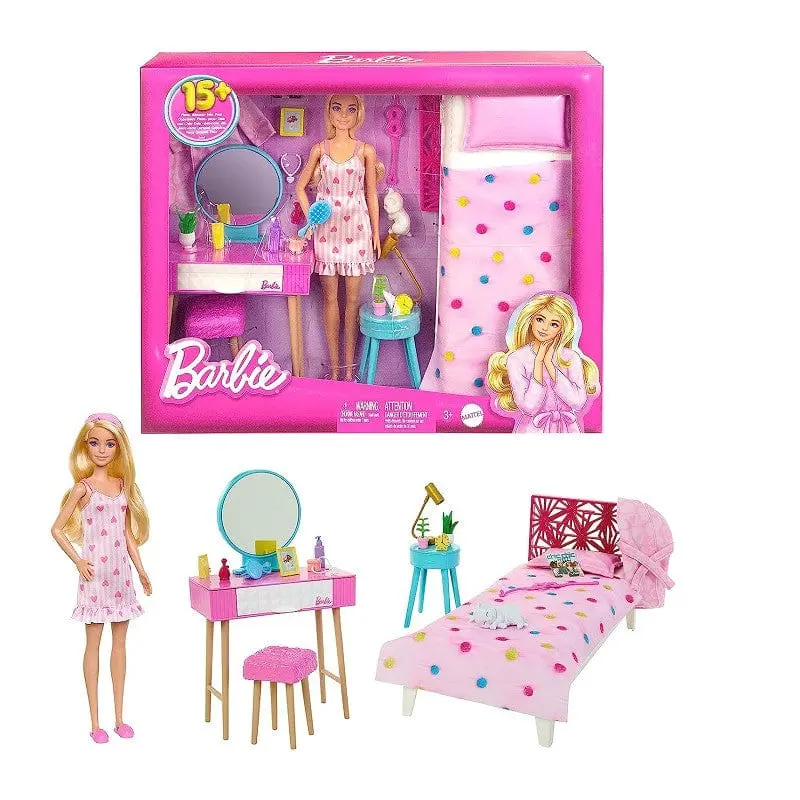 Barbie Movie playset Cameretta, Bambola con Camera da Letto