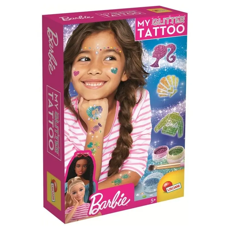 Barbie Tatuaggi Glitter - Lisciani