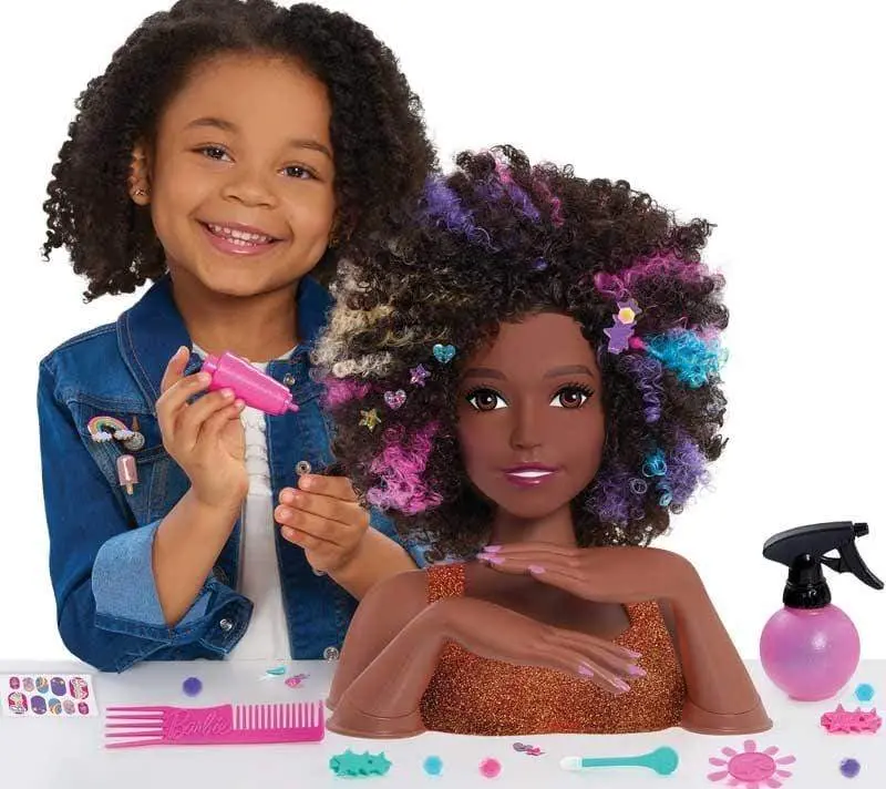 Barbie Testa Bambola da Pettinare e Truccare