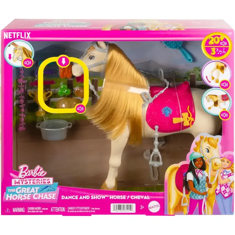 Barbie tornado cavallo dei sogni interattivo
