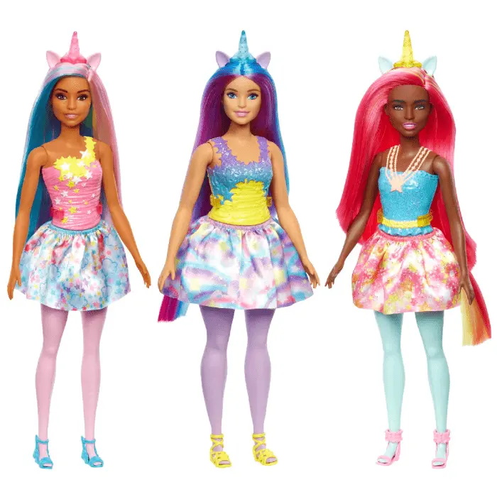 Barbie Unicorno, bambola con Capelli e coda da Unicorno
