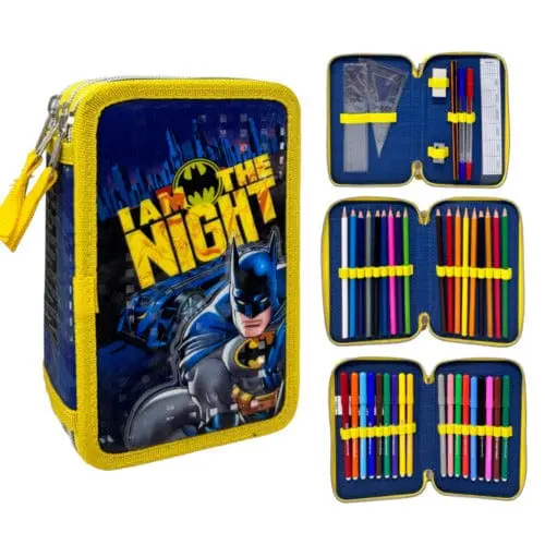 Batman Astuccio triplo 43pz Giotto
