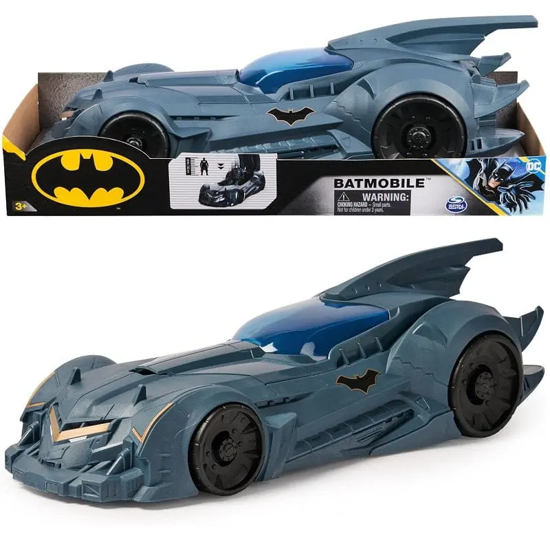 Batman Batmobile 30cm Apribile che può ospitare personaggi da 30cm