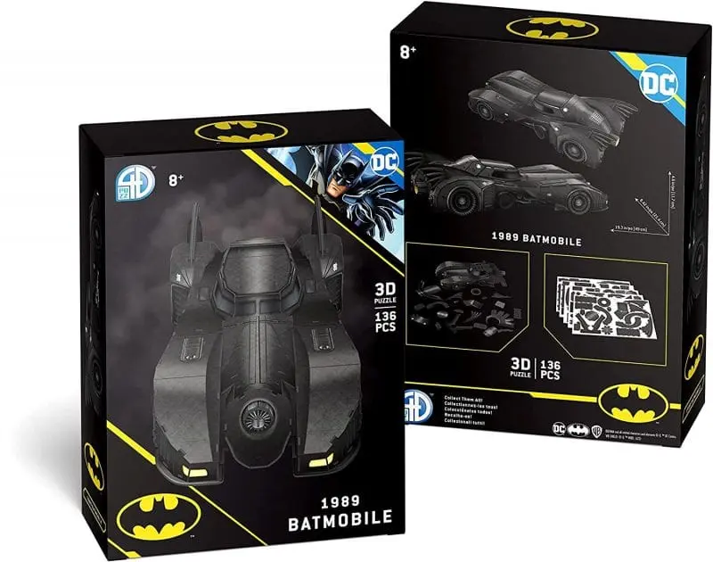 Batman Puzzle 3D Models - Batmobile 1989