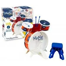 Batteria 4 elementi con sgabello Billy