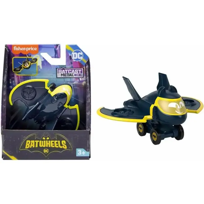 Batwheels Batcast metal personaggio Batwing
