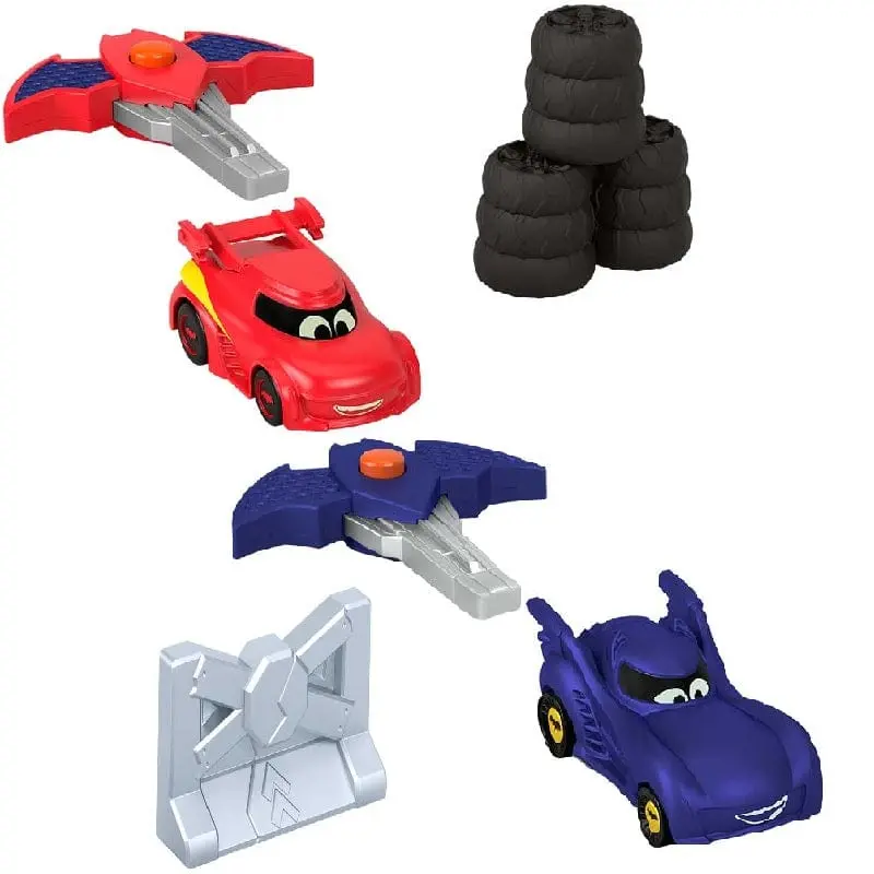 Batwheels Macchinine Giocattolo da Lancio in Scala 1