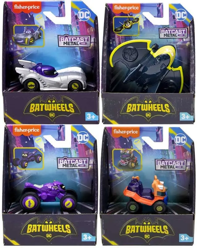 Batwheels Macchinine in Metallo 1