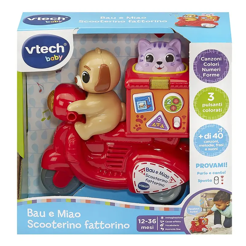 Bau E Miao Scooterino Fattorino