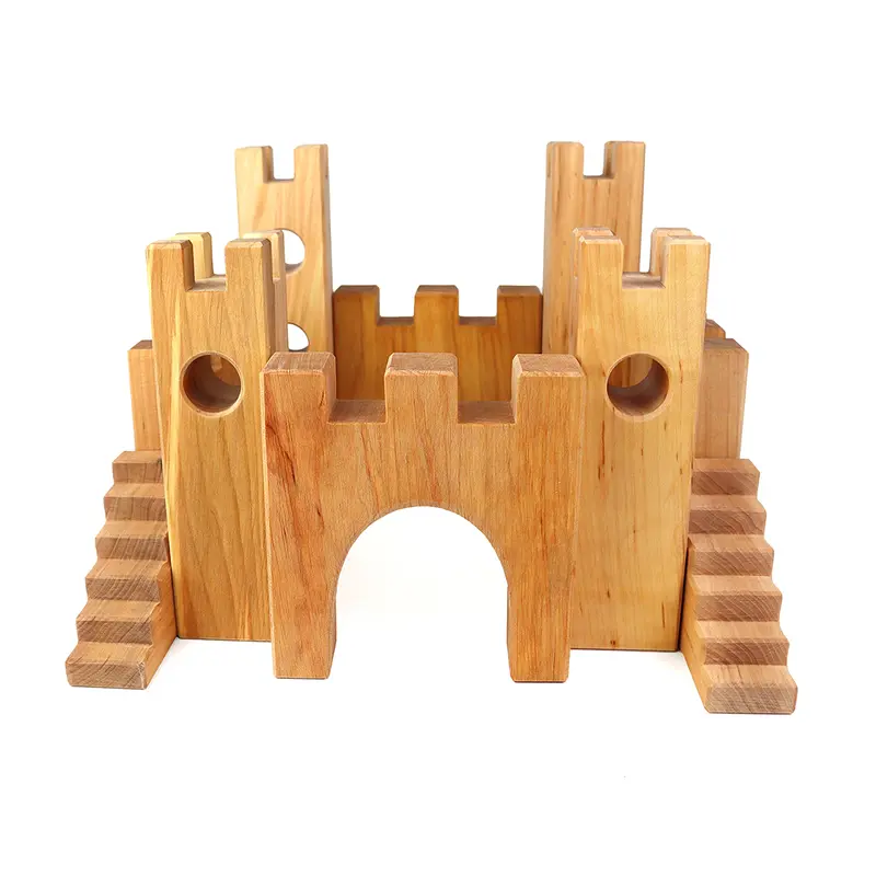 Bauspiel Castello dei Cavalieri – Costruzioni in Legno per Gioco Creativo