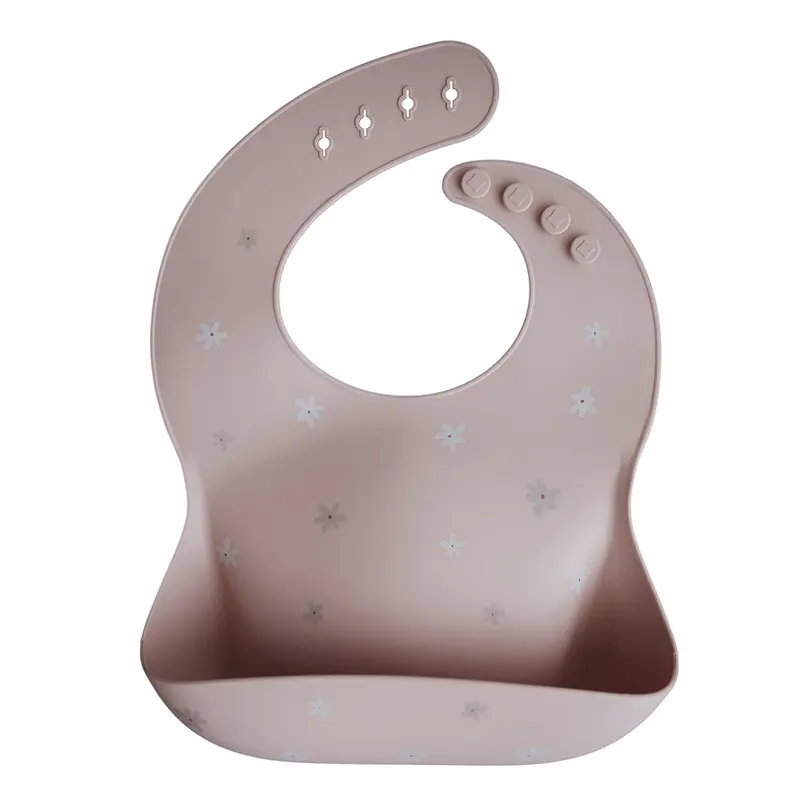 Bavaglino In Silicone Con Tasca - Daisy