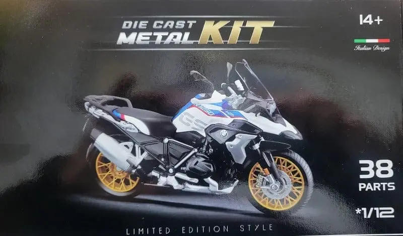 Bburago BMW R1250 Gs Metal kit in scala 1